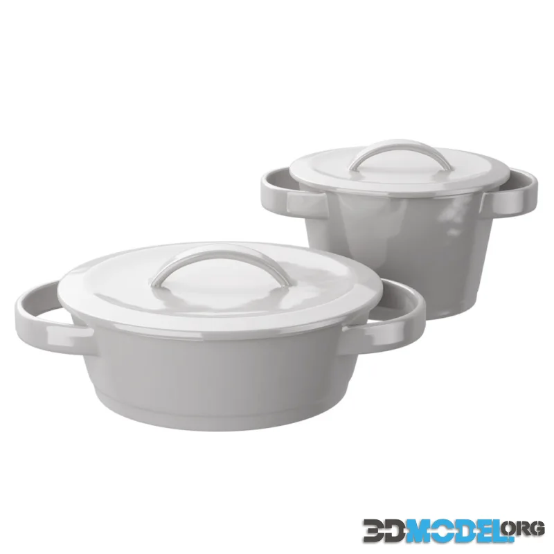 Stewpan Pot with Lid by Adriani e Rossi Edizioni