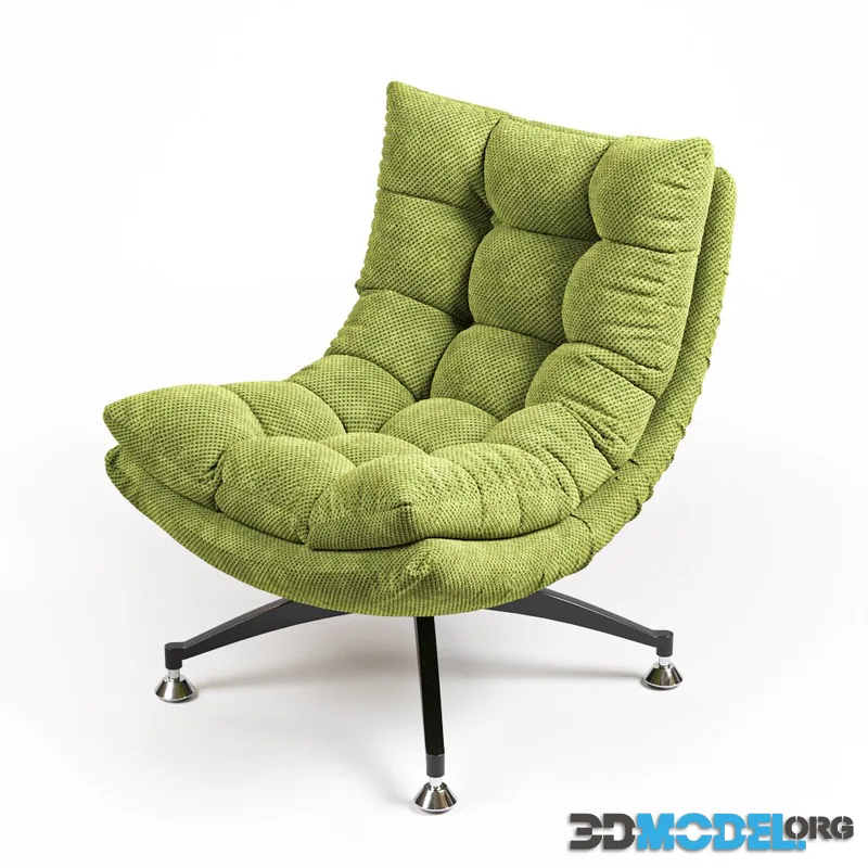Stylish armchair Sakura with mattress