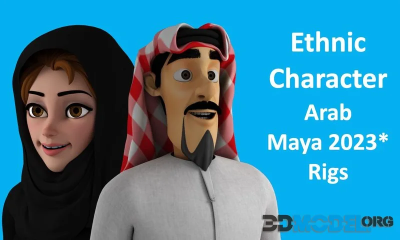 Stylized Ethnic Rigs - Arab