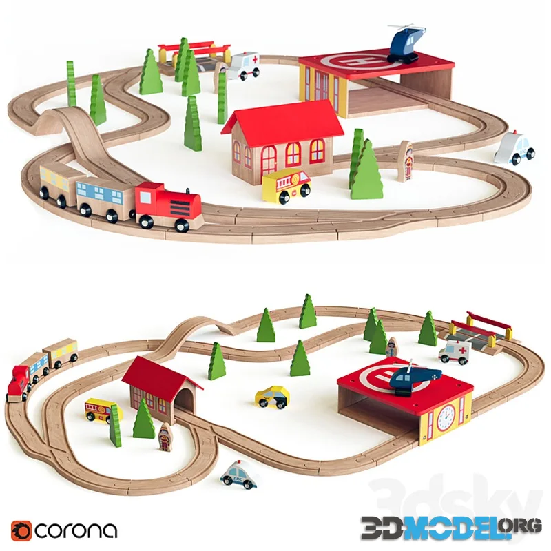 Toy railway