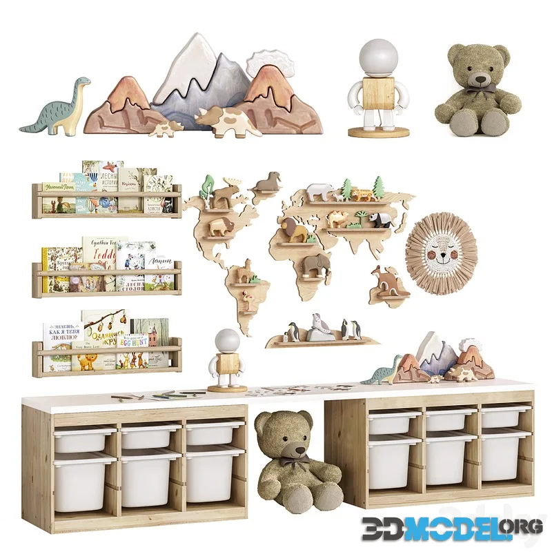 Toys, decor and furniture for children 18
