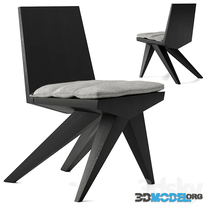 V-dining chair by Arno Declercq