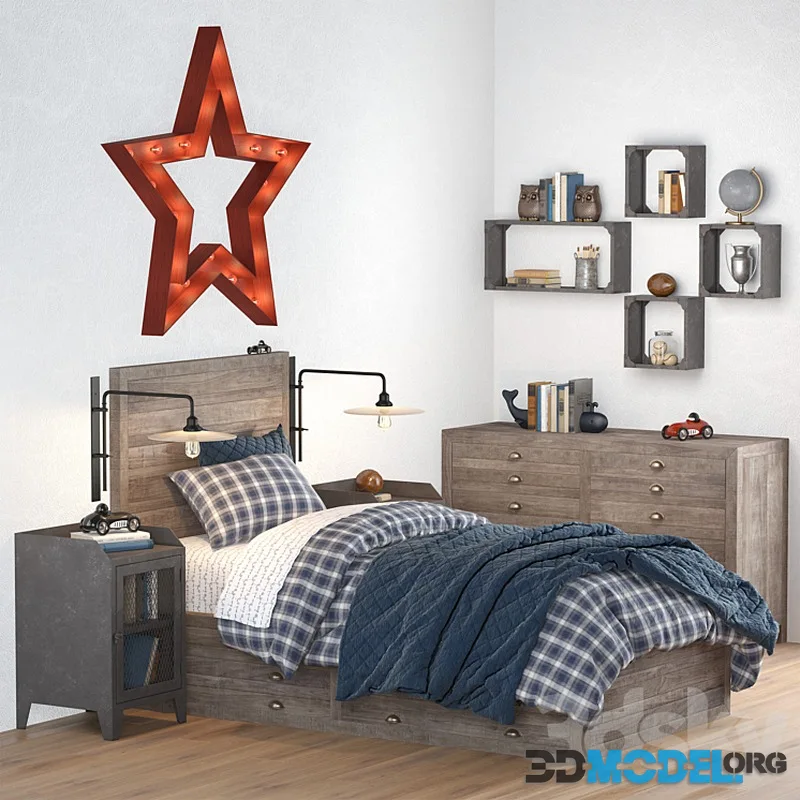 WELLER STORAGE BED