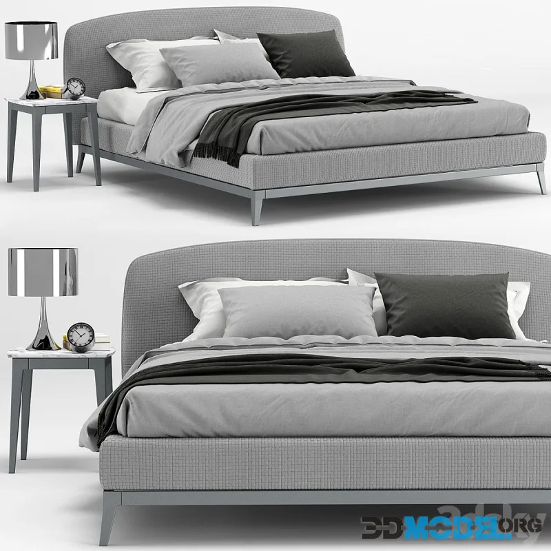 Double Bed Olivie for modern interior