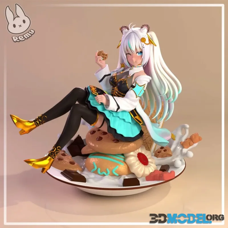 Remy Sculpts - CookieSwirlC - VTUBER – Printable