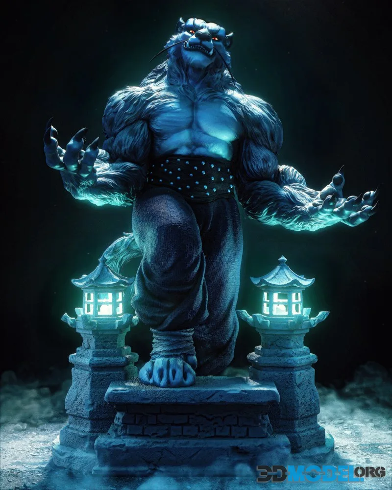 CA 3D Studios - Tai Lung – Printable