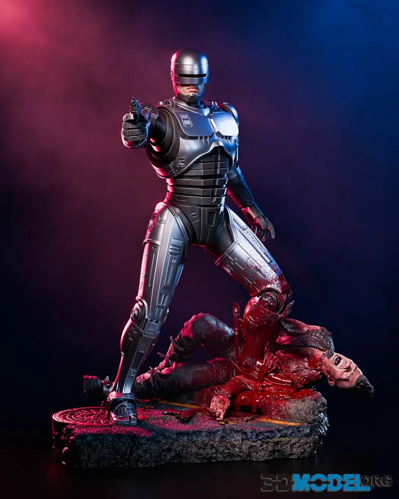CA 3D Studios - Scale Robocop – Printable