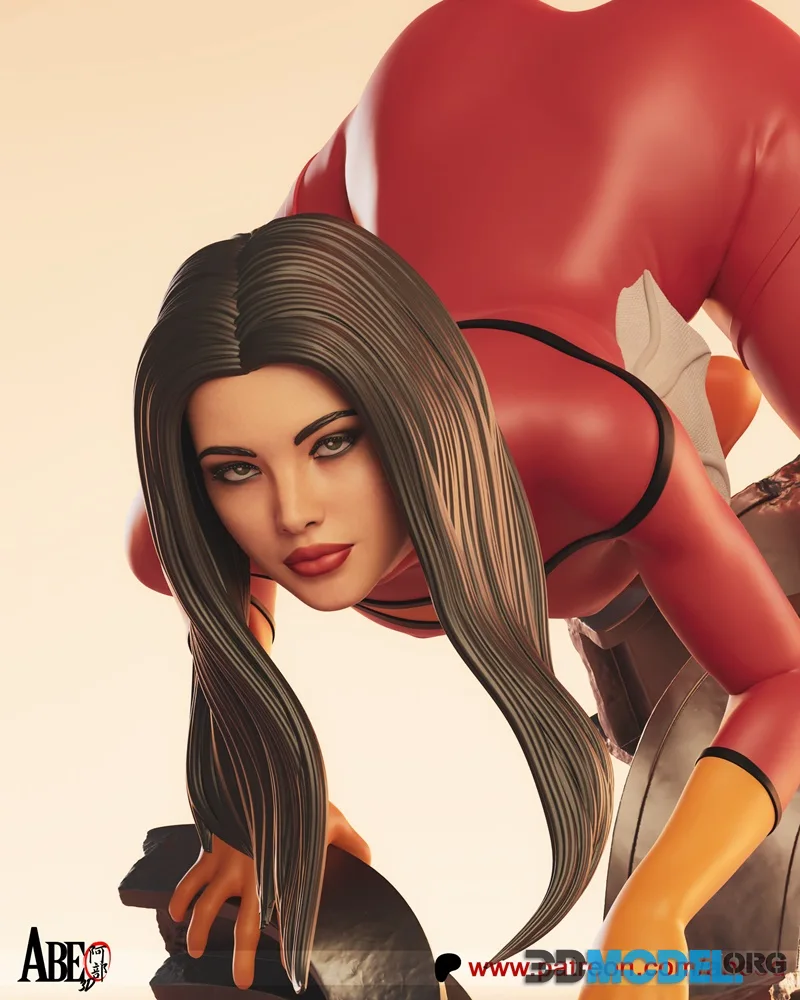 Abe3D - Jessica Drew Spiderwoman NSFW Version – Printable