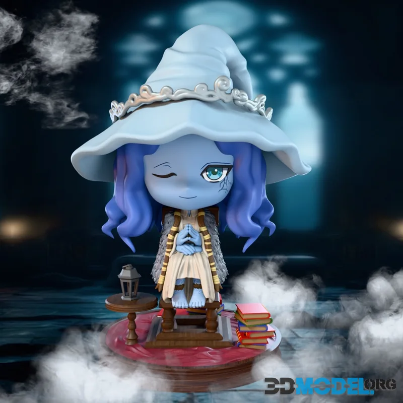 Chibi Land Figures - Elden Ring - Ranni - Chibi – Printable