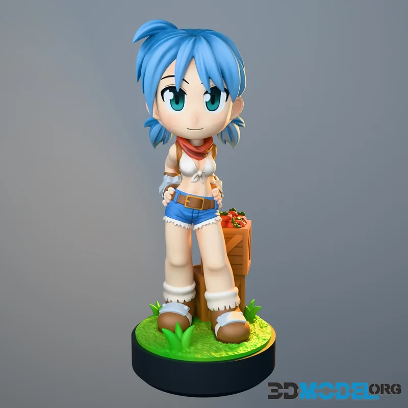 Chibi Land Figures - Blacksmith Girl - Ragnarok  Online - Chibi – Printable