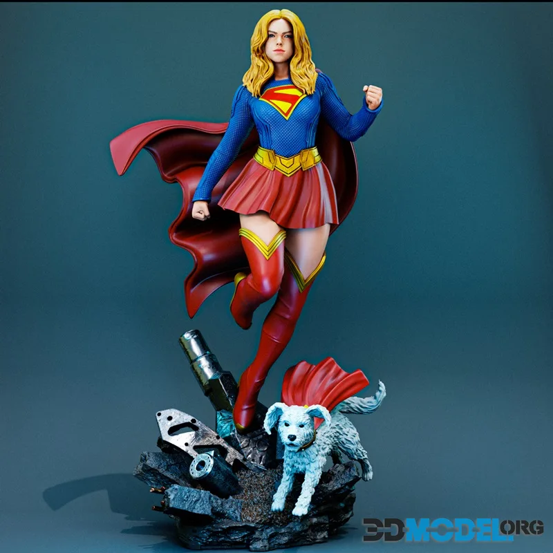 BrunoArt3D - Milly Alcock Supergirl – Printable