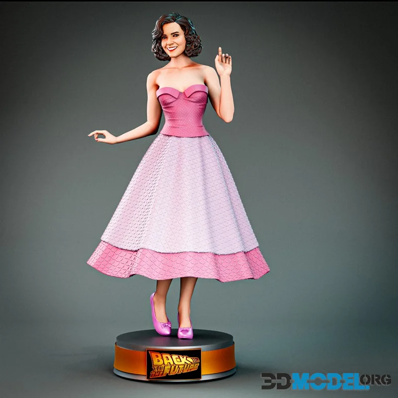 BrunoArt3D - Lorraine Baines McFly – Printable