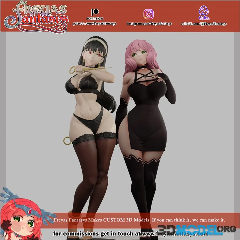 Freyas Fantasys - Anya x Yor – Printable