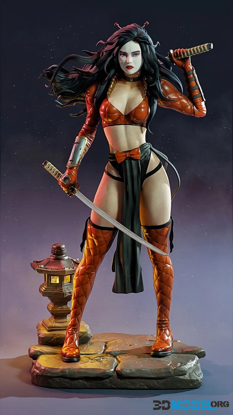 MCM3D - She on a Crusade - Comic – Printable