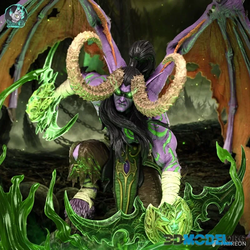 Kaidan - Illidan – Printable