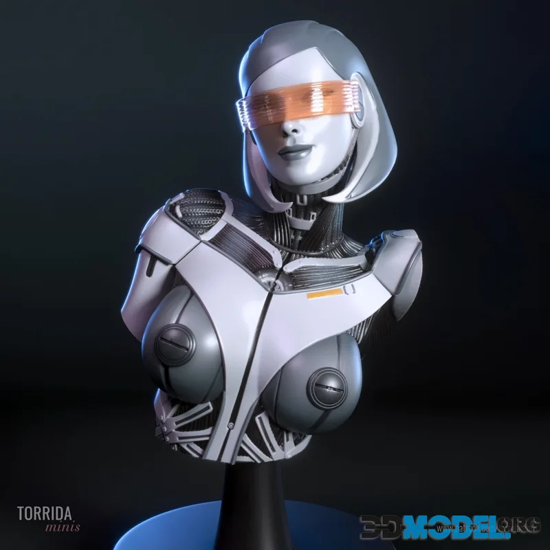 Torrida Minis - Edi from Mass Effect Torrida Bust – Printable