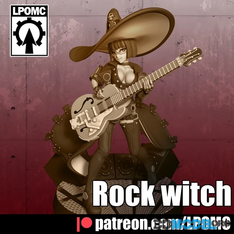 Rock Witch – Printable