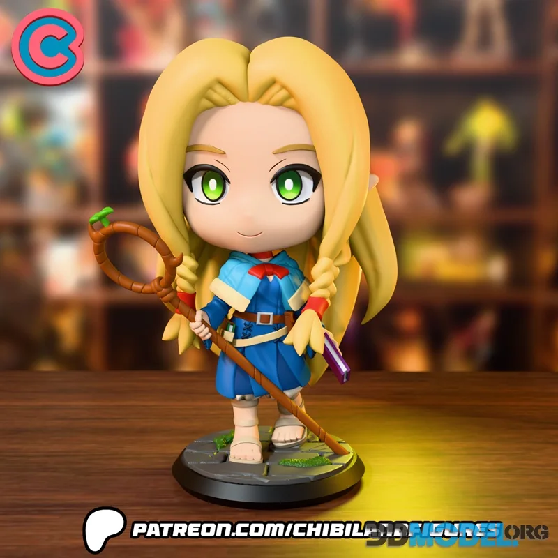 Chibi Land Figures - Marcille - Dungeon Meshi - Chibi – Printable
