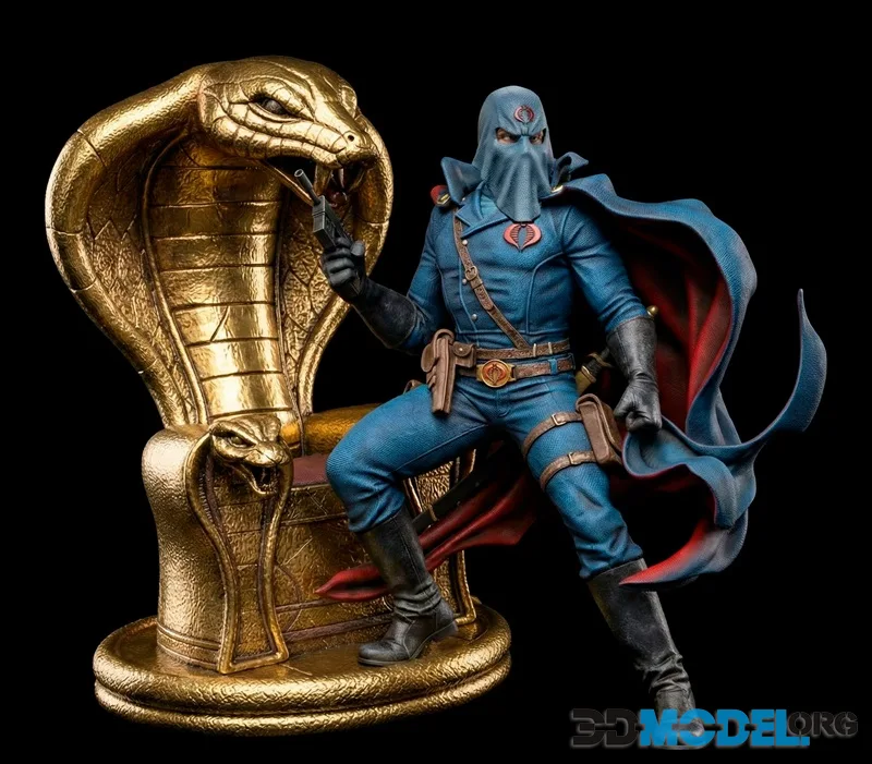 Black Owl Customs - Cobra Commander – Printable
