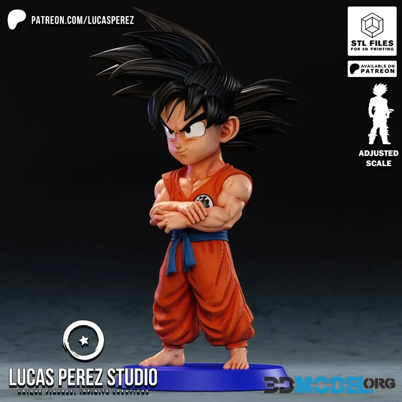 Lucas Perez - Goku Chibi – Printable