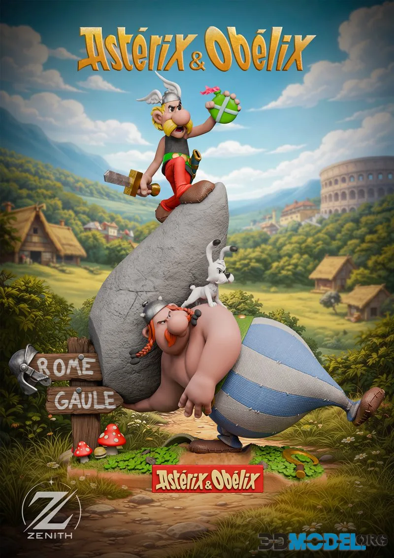 Zenith Studios - Asterix and Obelix – Printable