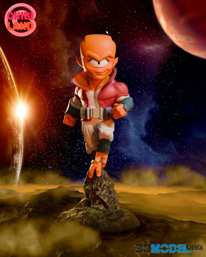 Chibi Land Figures - Allen - The Invincible – Printable