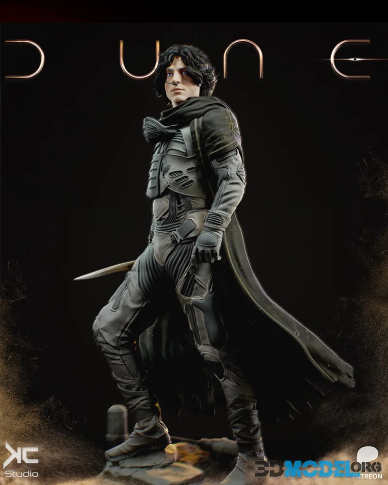 KcStudio - Paul Atreides - Dune Fanart – Printable