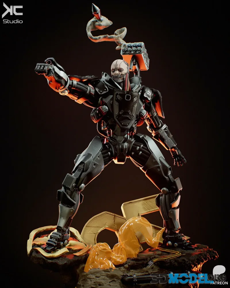 KcStudio - Adam Smasher - Cyberpunk 2077 Fanart – Printable