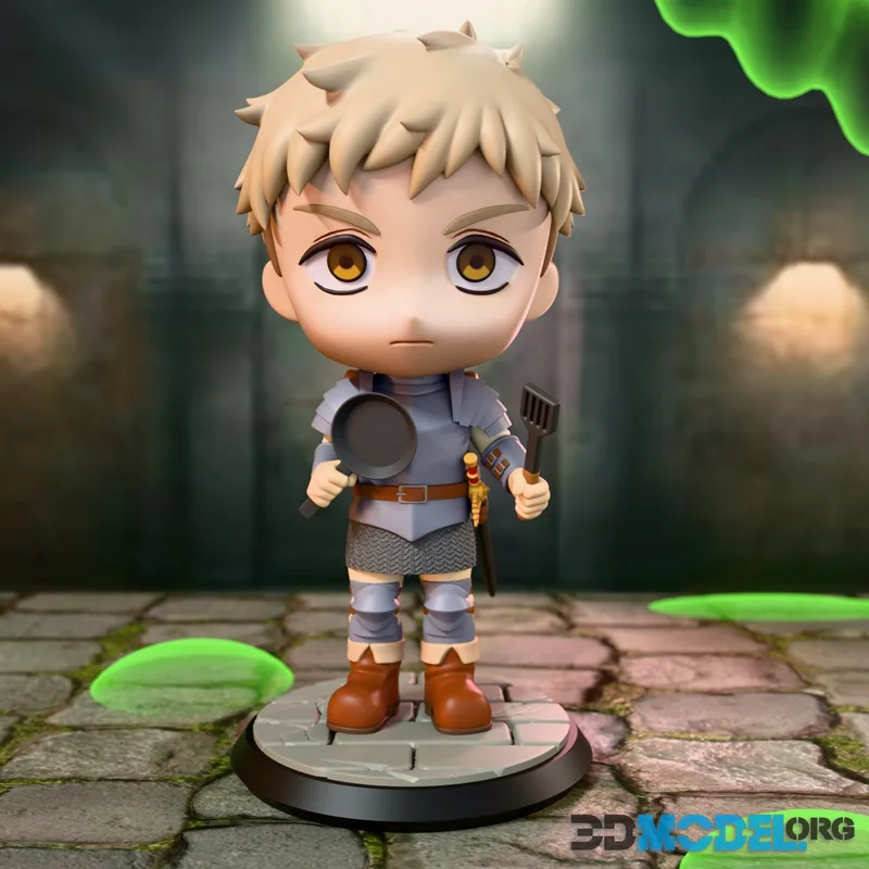 Chibi Land Figures - Laios - Dungeon Meshi - Chibi – Printable