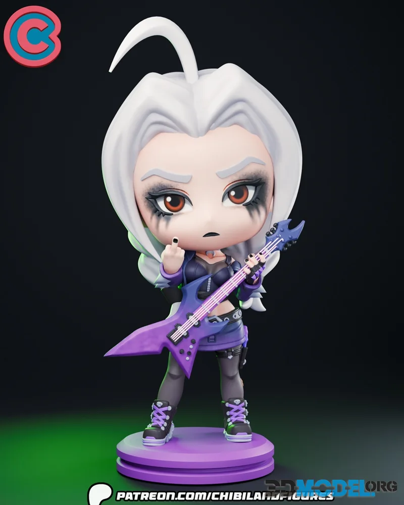Chibi Land Figures - Skadi - T3 Arena - Chibi – Printable