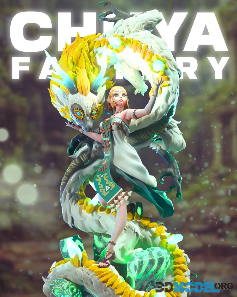 Chuya Factory - Zelda Dragon – Printable
