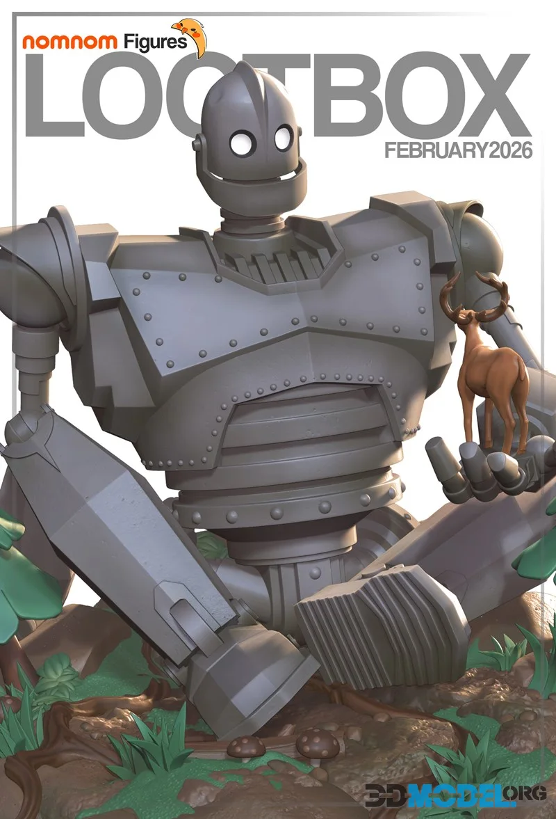 Nomnom Figures - The Iron Giant – Printable