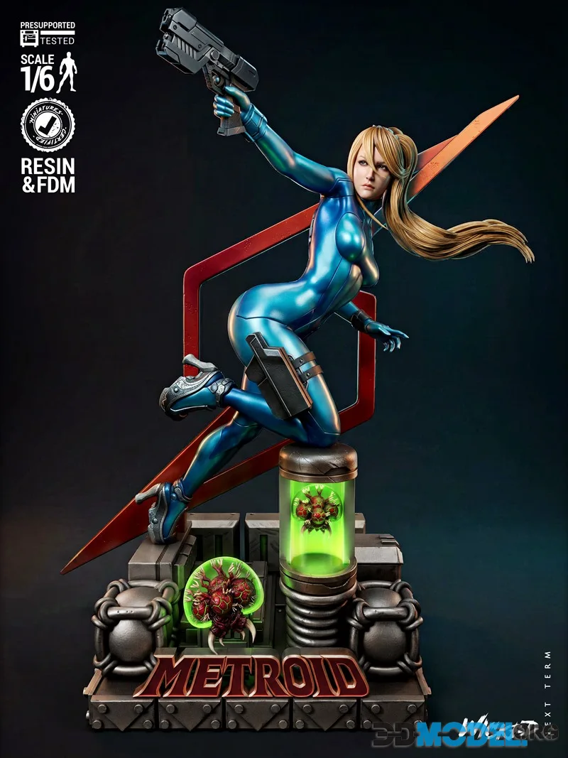 Wicked - Samus Sculpture – Printable
