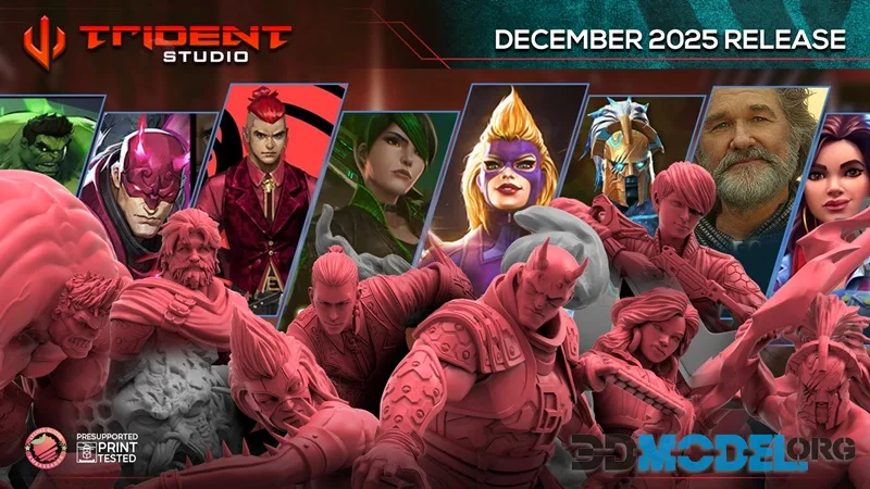Trident Studio December 2025 – Printable