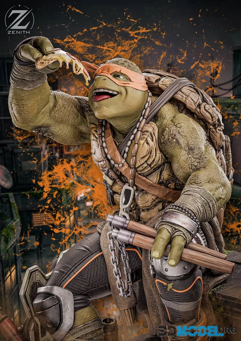 Zenith Studios - Michelangelo TMNT – Printable