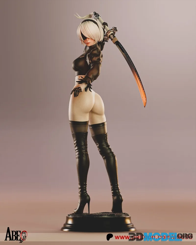 Abe3D - 2B Nier Automata – Printable