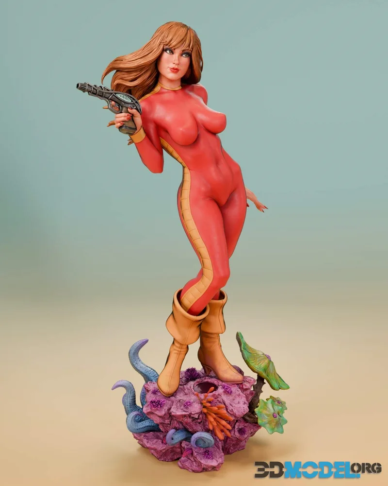 Abe3D - Barbarella – Printable