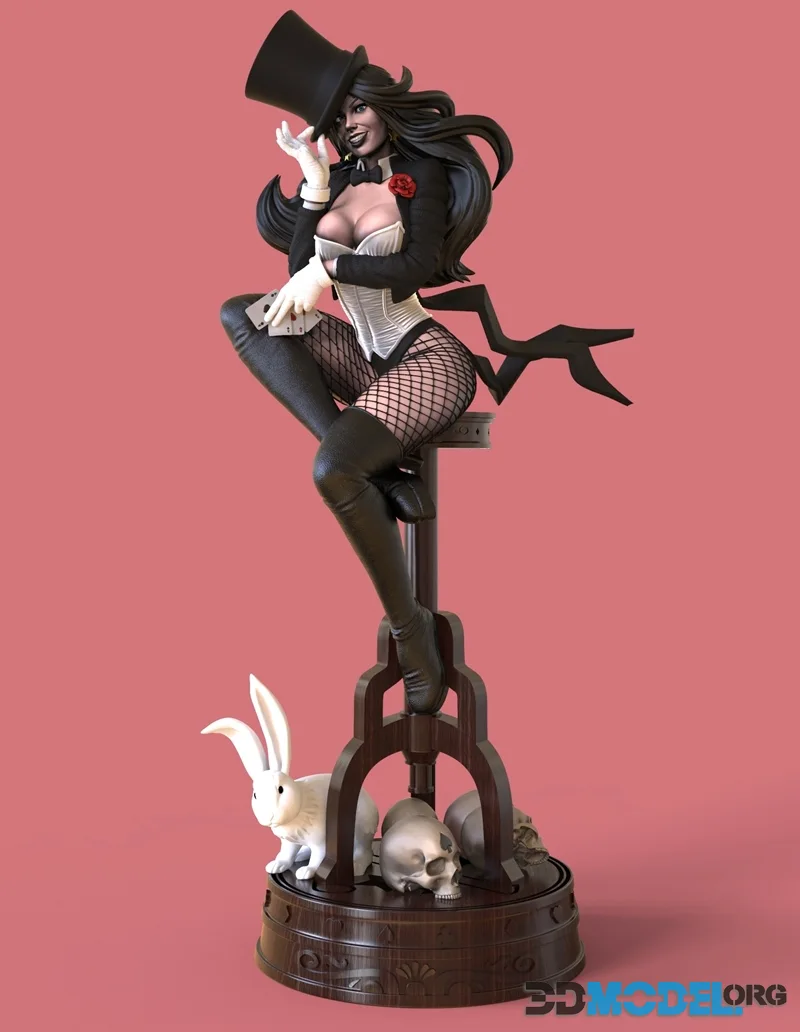 CG Pyro Collectibles - Zatanna DC Comics – Printable