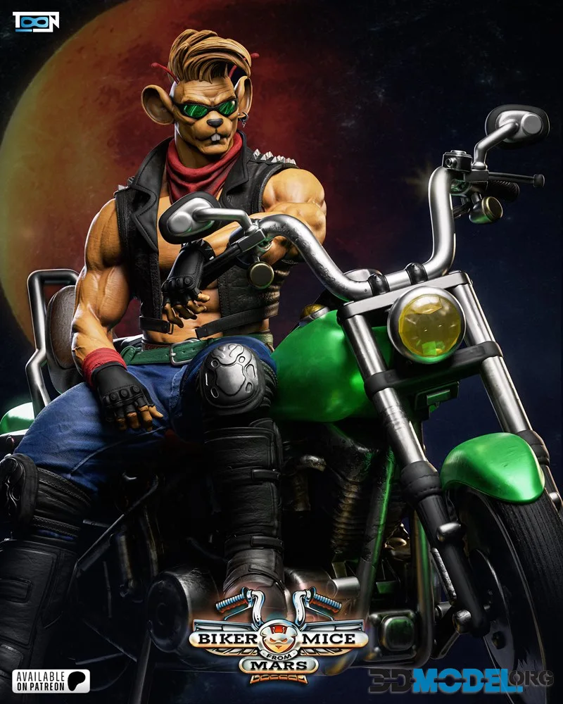 Toon Studios - Biker - Mice from Mars – Printable