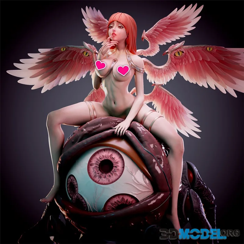 Chagarin - Serapha - fallen angel – Printable