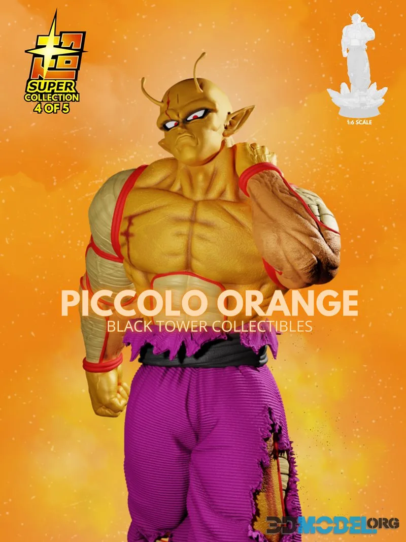 Black Tower Collectibles - Piccolo Orange - Dragon Ball – Printable