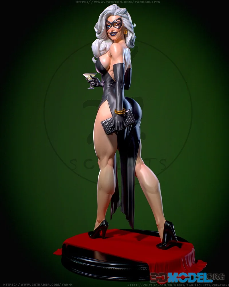 Yan-H - Marvel - Black Cat – Printable