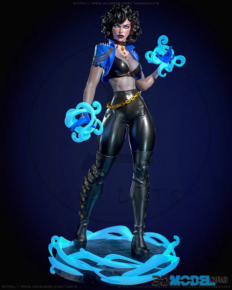 Yan-H - DC - Zatanna – Printable