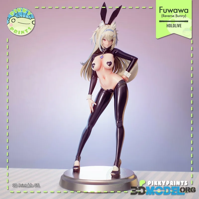 Pikky Prints - Hololive - Fuwawa Abyssgard – Printable