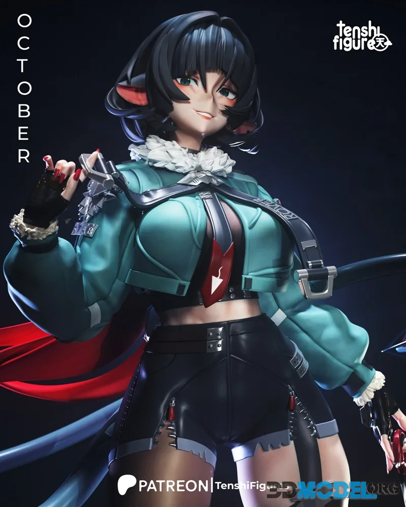 Tenshi Figures - Jane Doe – Printable