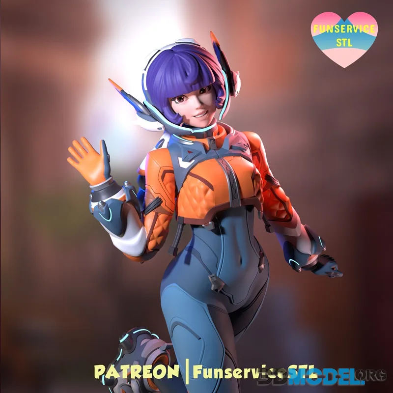 Funservice - Juno from Overwatch – Printable