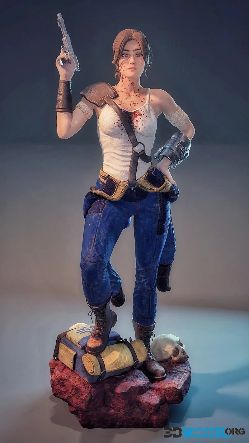 MCM3D - Loo-C Falling Out - FALLOUT LUCY – Printable