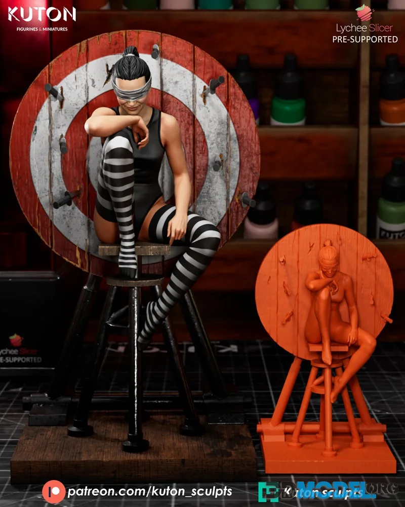 Kuton Figurines - Blind Trust – Printable