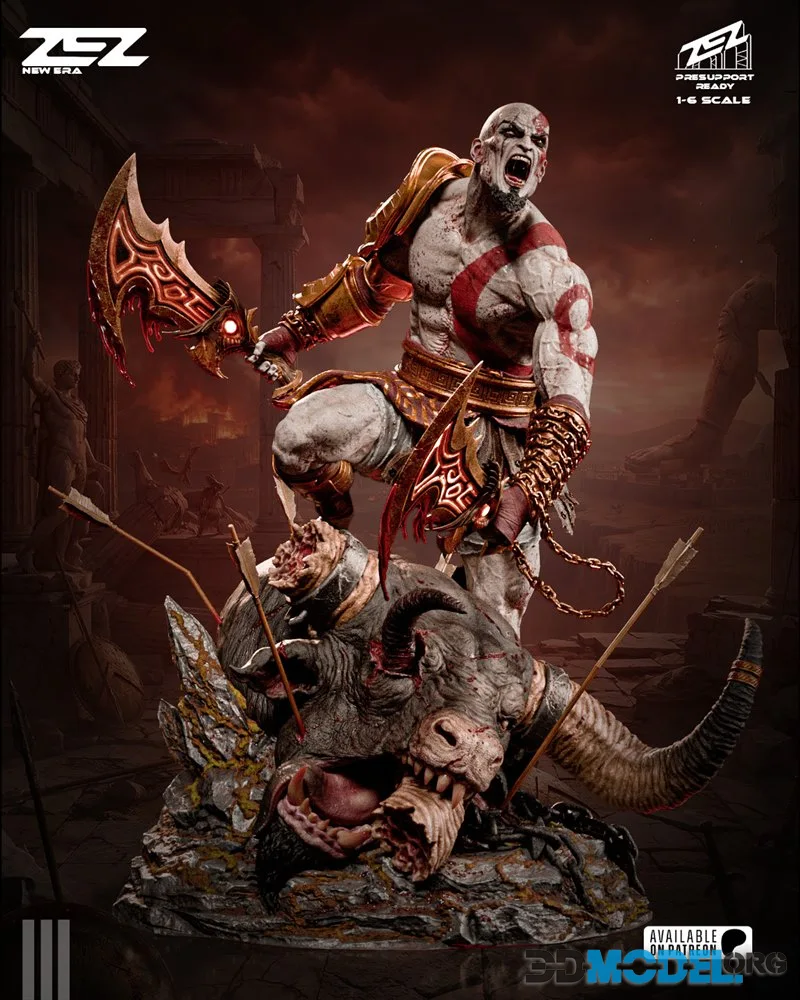 ZEZ Studio - Kratos New – Printable