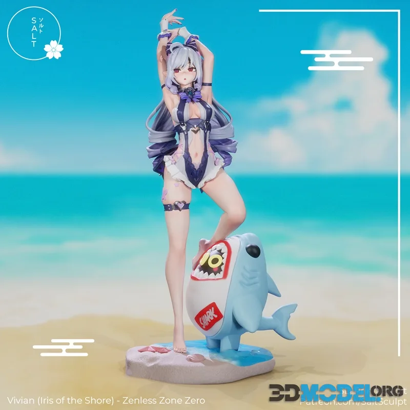 Vivian (Iris of the Shore) – Printable